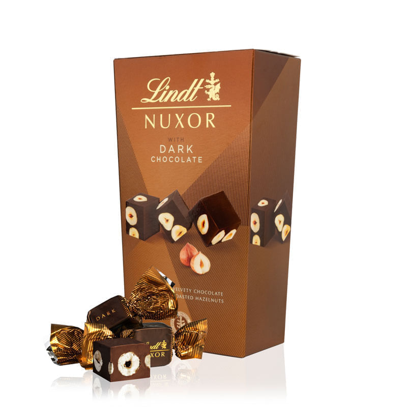 Caixa NUXOR Dark 150g | Lindt