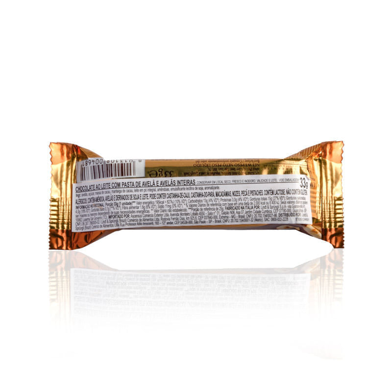 NUXOR Snack ao Leite 33g | Lindt