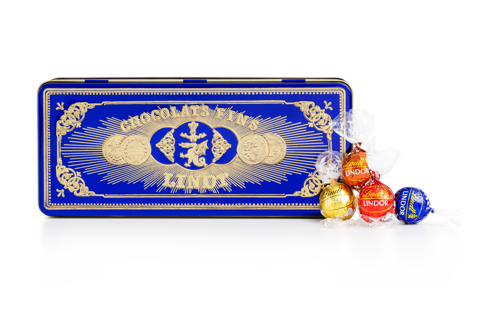 Lata Clássica Lindt XL - LINDOR Sortido 400g | Lindt
