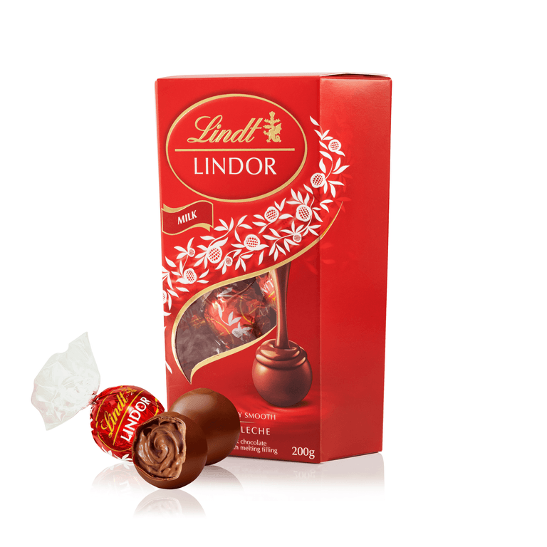 LINDOR Caixa de Trufas ao Leite 200g | Lindt