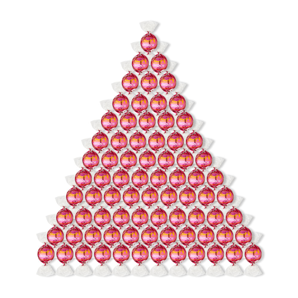 LINDOR Trufa Framboesa 1000g (1kg) | Lindt