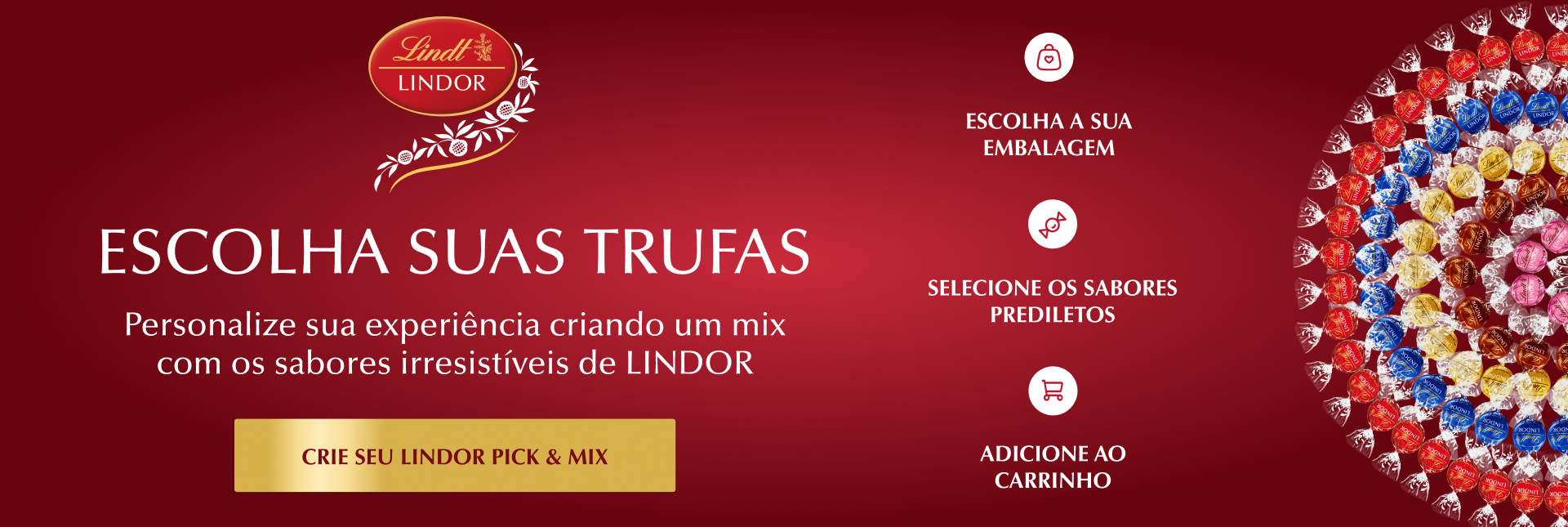 Escolha suas trufas